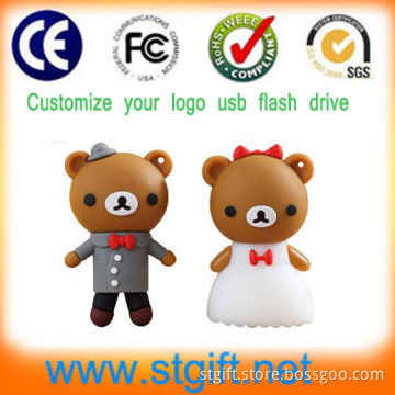 Bride and Groom Wedding Gift 1GB USB Flash Drive